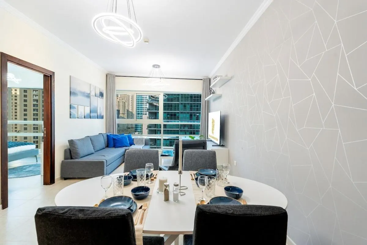 Apartmán Luxury Waterfront Marina Stay Dubaj